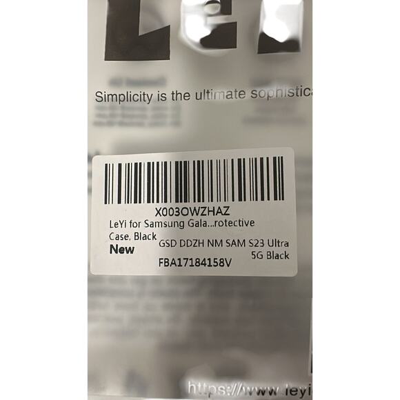 Case for Samsung Galaxy S23 Ultra 5G – Black with Gold Details - Picture 7 of 7